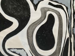 CLAUDE LAGOUCHE (1943-2020) ORIGINAL 1970'S FRENCH PSYCHEDELIC ABSTRACT PAINTING