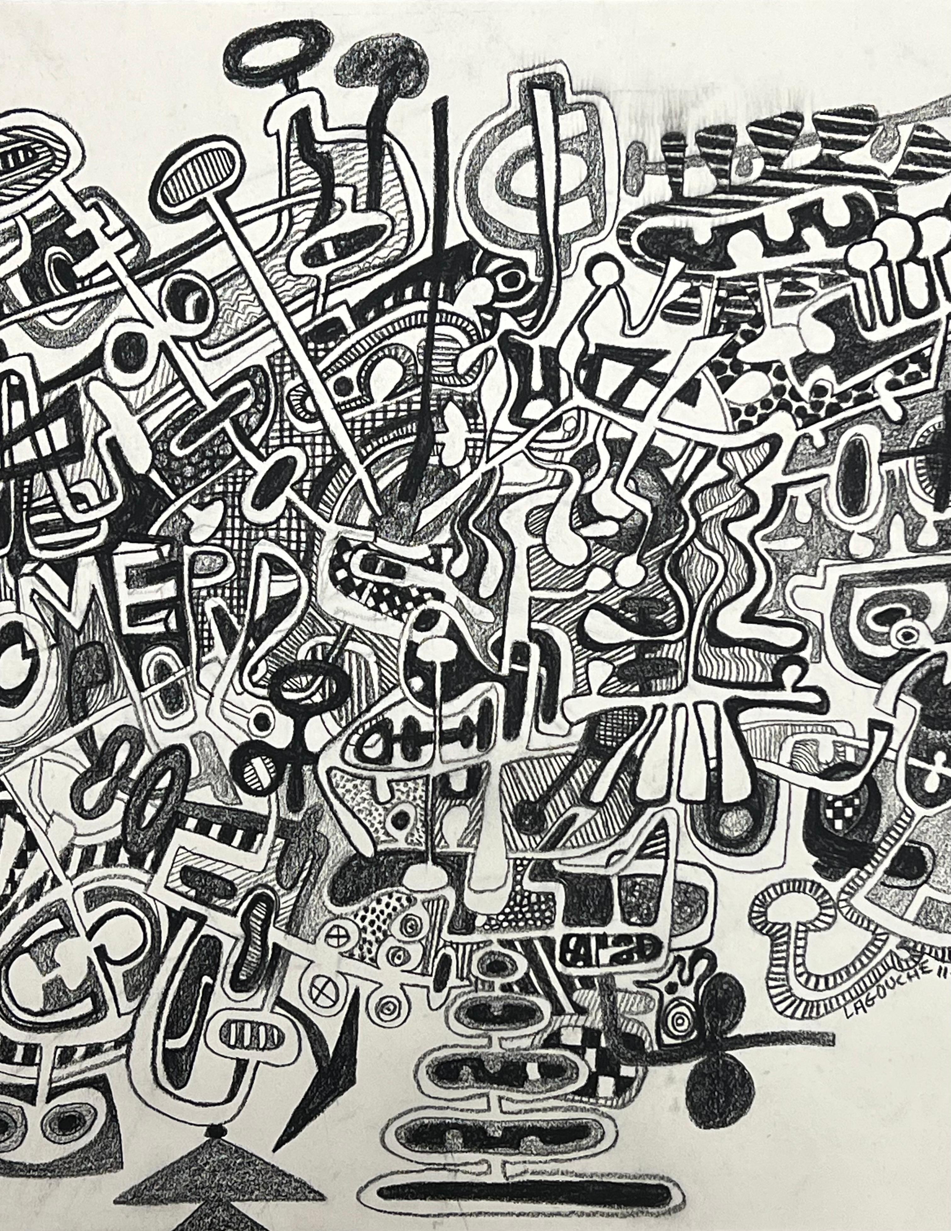 Artist: Claude Lagouche (French 1943-2020)

Claude Lagouche was born January 2, 1943 in Naves, died January 16, 2020. 

He quickly gained recognition for his talent and his work, exhibiting regularly in France and Belgium in the 60s / 70s.

He