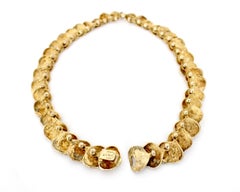 Claude Lalanne Hortensia Or Hydrangea Floral Necklace Edition Artcurial