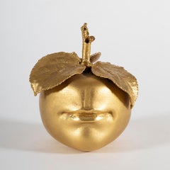 Pomme bouche, Claude Lalanne, Design, Kunst, Apfel, Bronze, Gold, Früchte, Lips