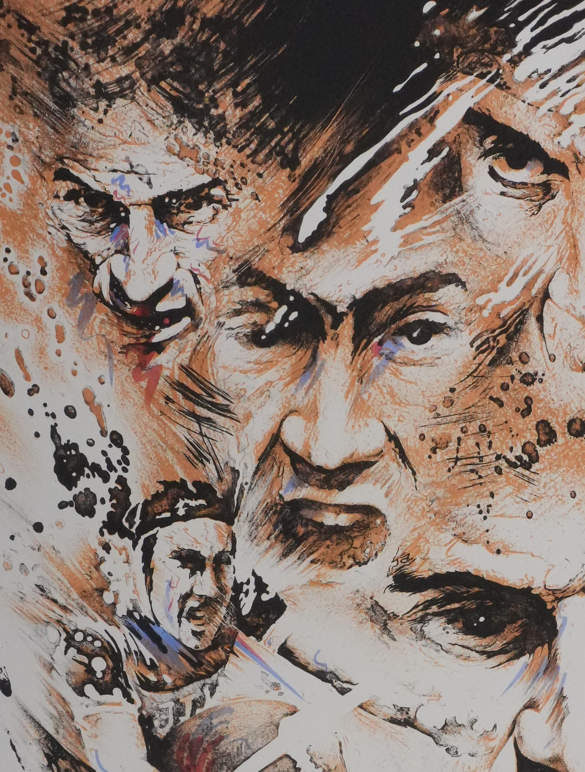 Claude LE BOUL
The Cyclist

Original lithograph
Signed in pencil
Numbered / 100 copies
On vellum 75.5 x 57 cm (c. 29.5 x 22.4 in)

Excellent condition