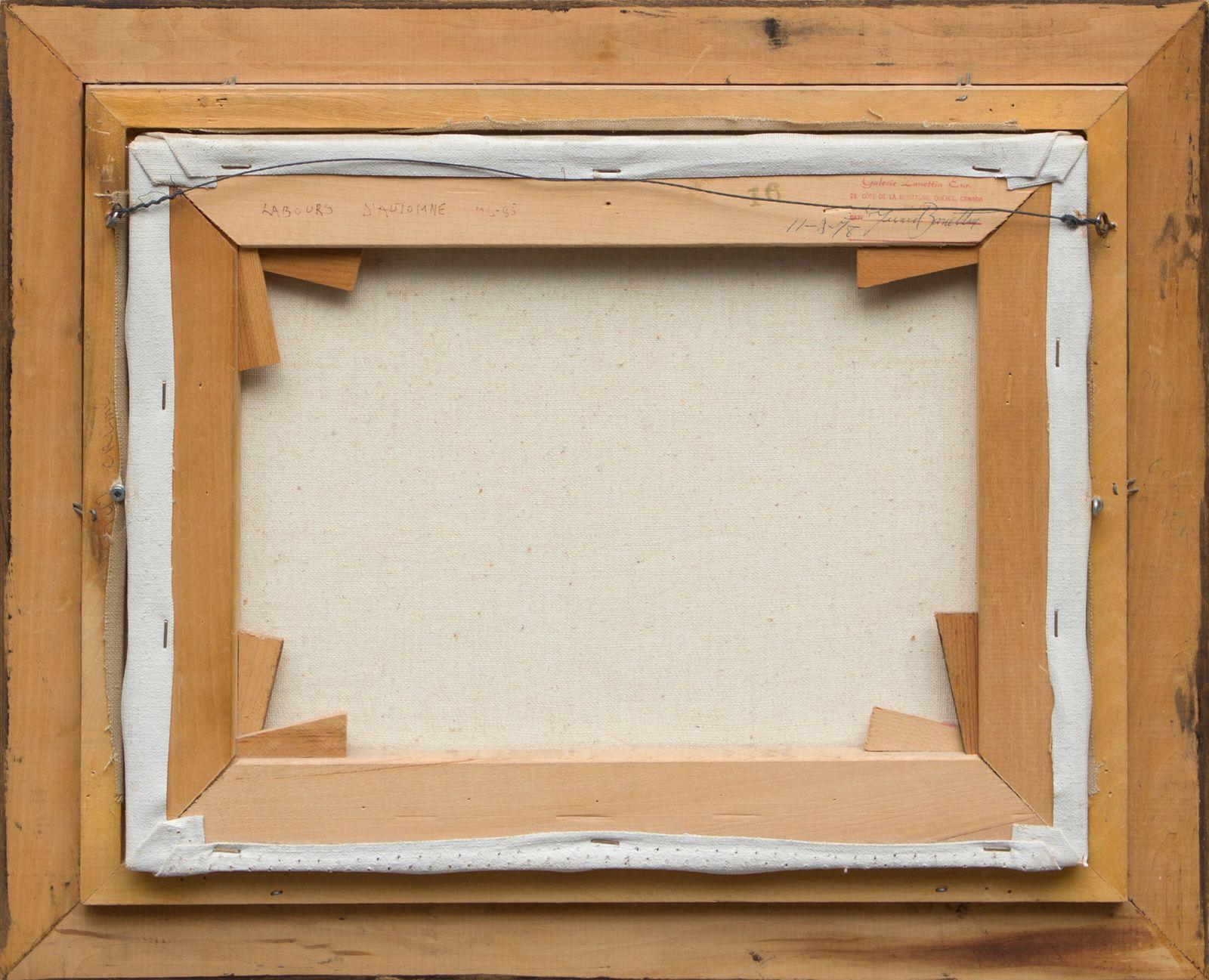 Québec - Marron Interior Painting par Claude Le Sauteur