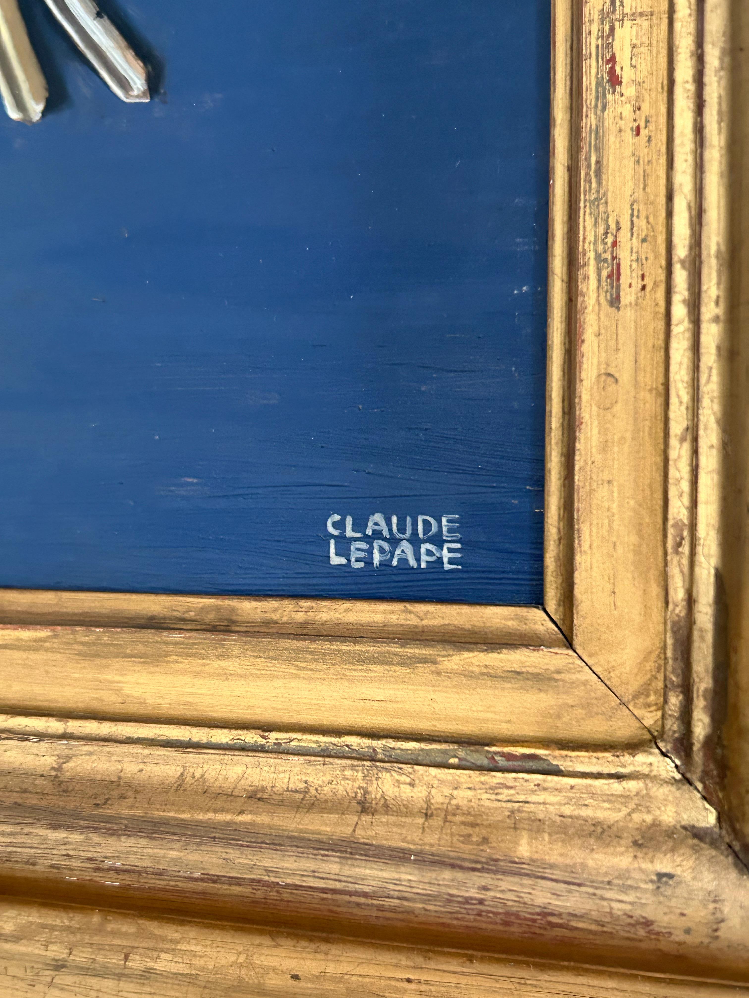 Claude Lepape, Still life with keys, Oil on Isorel panel 2