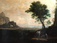 Enormous Classical Landscape, Hagar & The Angel