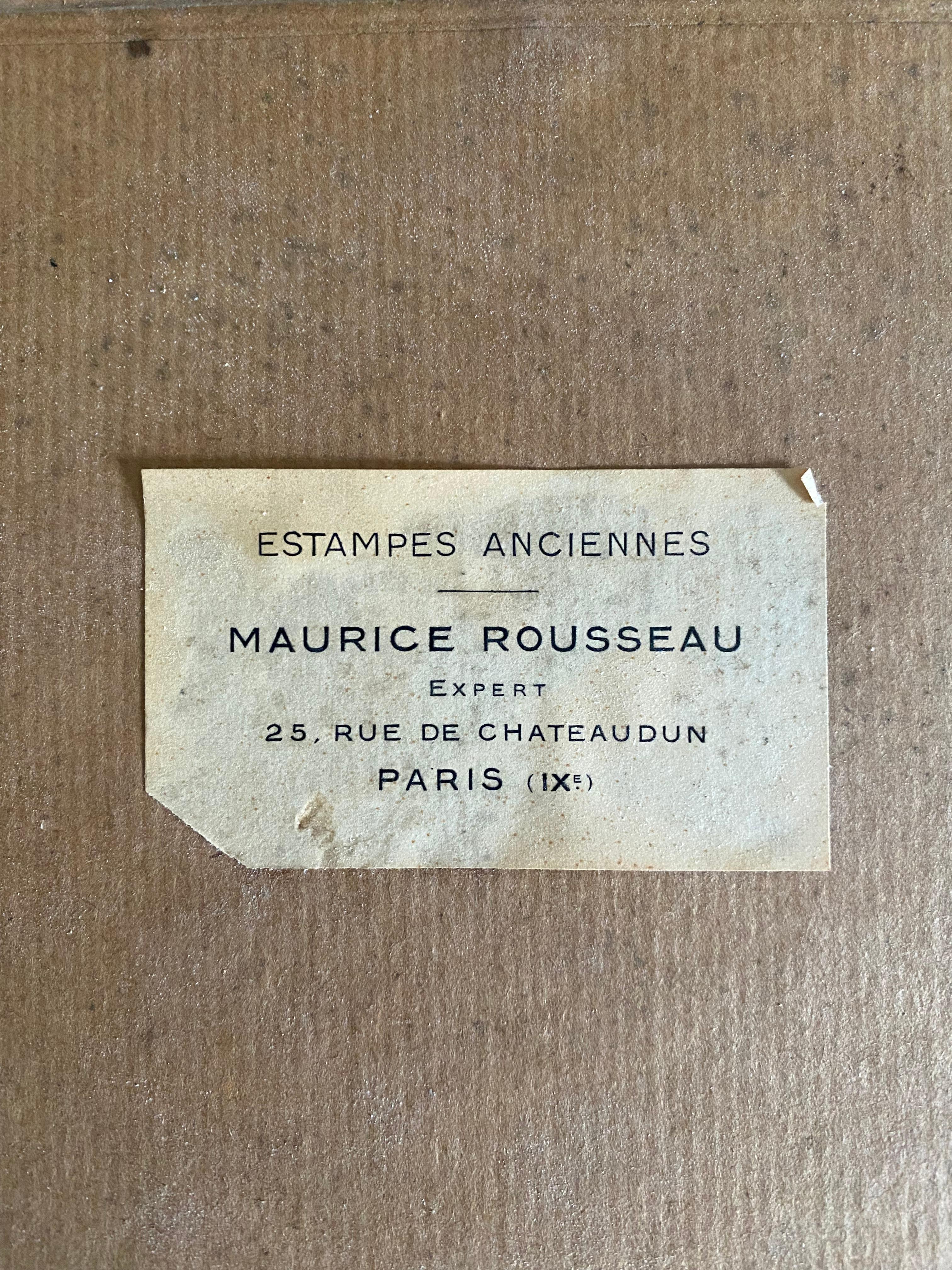 Claude Lorrain Engraving 