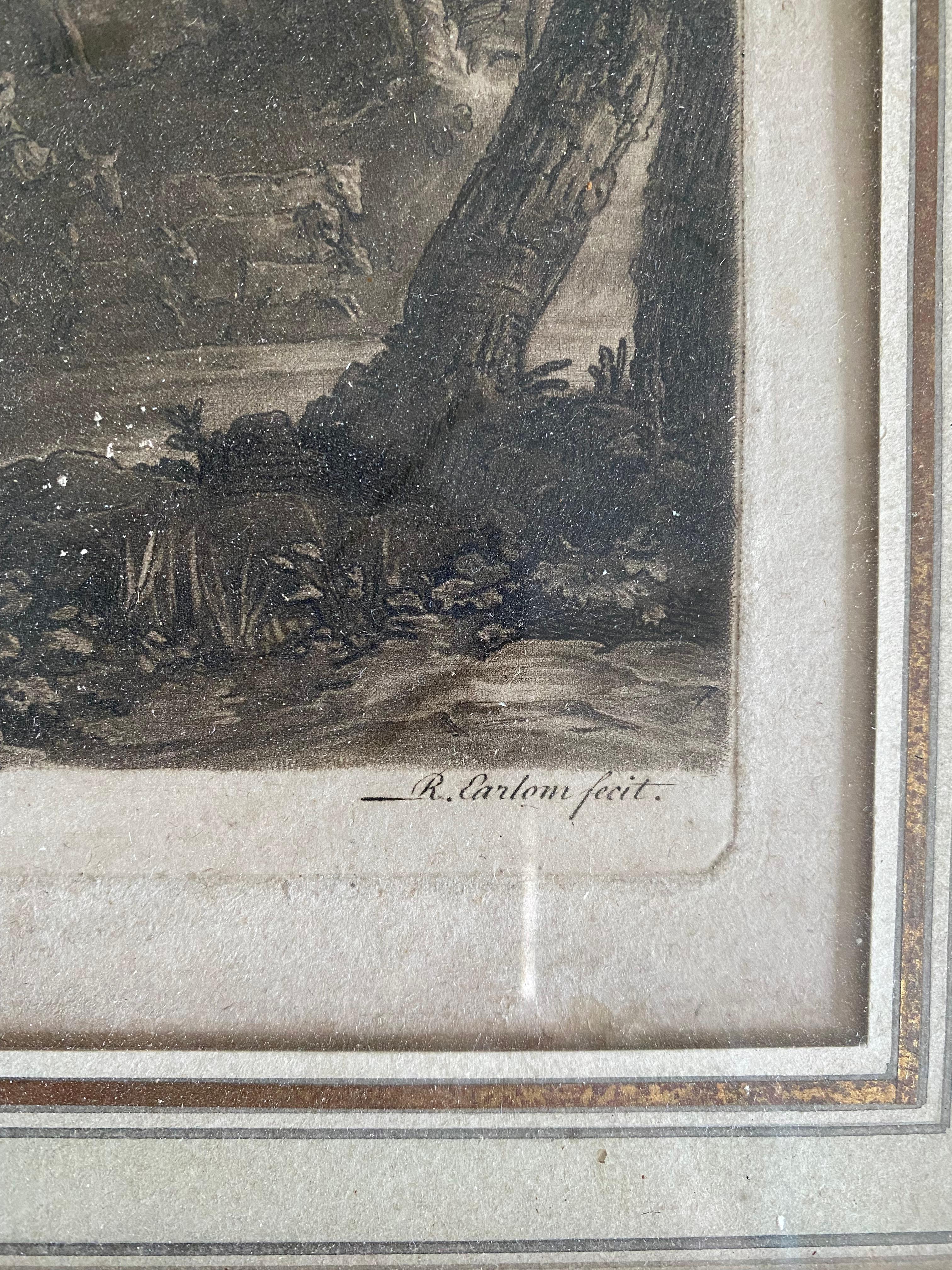 Paper Claude Lorrain Engraving 