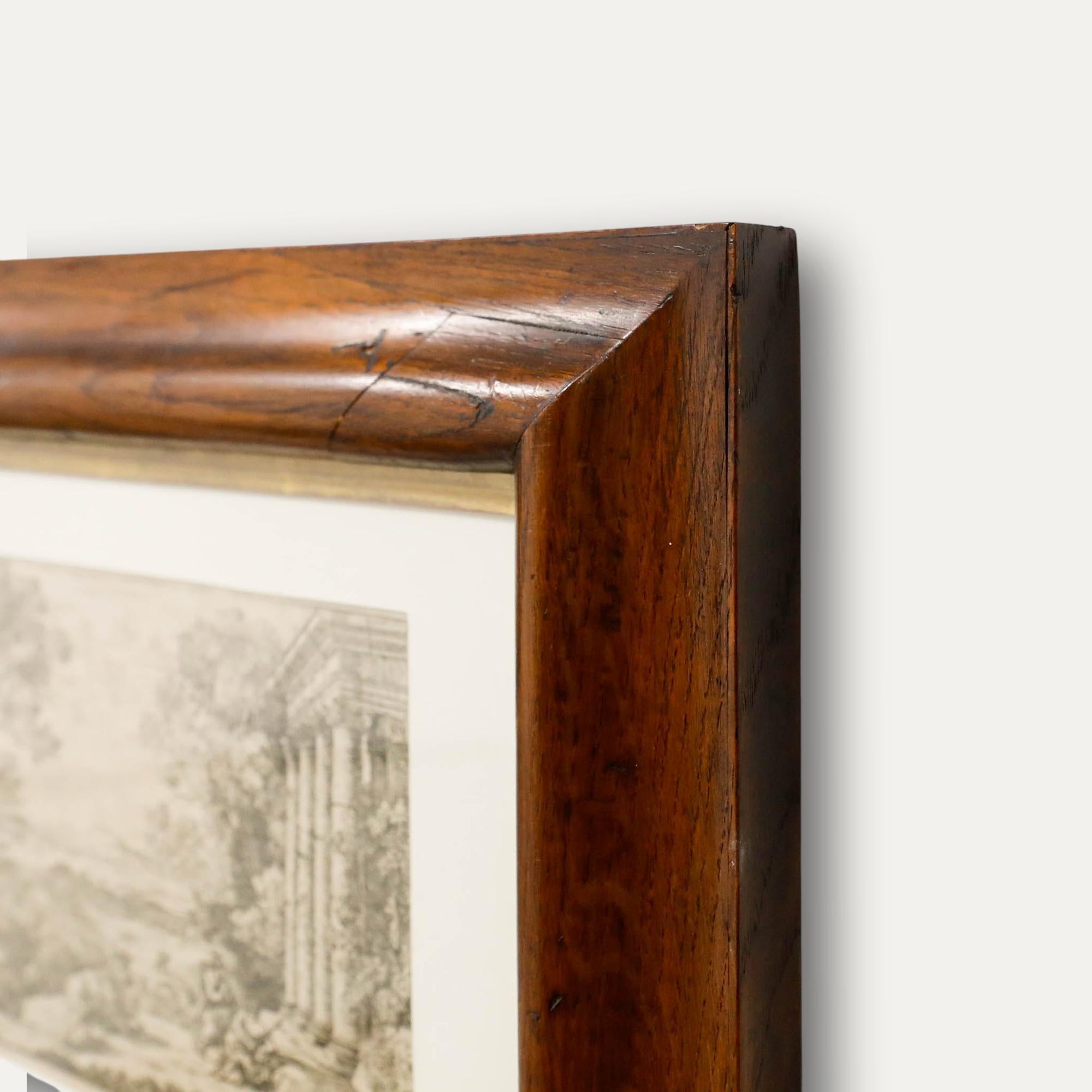 Claude Le Lorrain (1600-1682) - Framed 18th Century Etching, Mercury and Argus For Sale 1