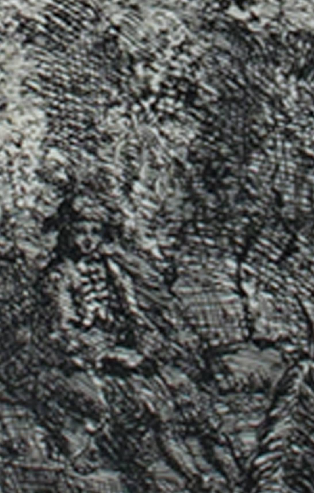 Grabado del siglo XVII escena paisajística en blanco y negro bosque árboles cabras - Landscape Print Gris de Claude Lorrain
