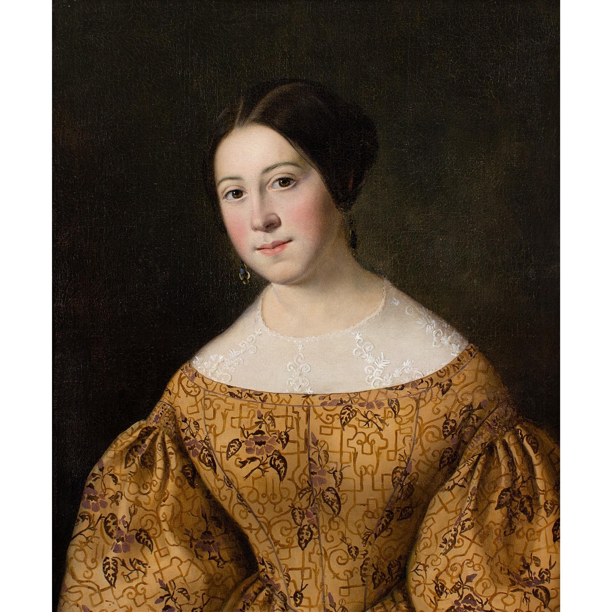 Claude-Marie Dubufe (Circle), Portrait Of A Lady 1