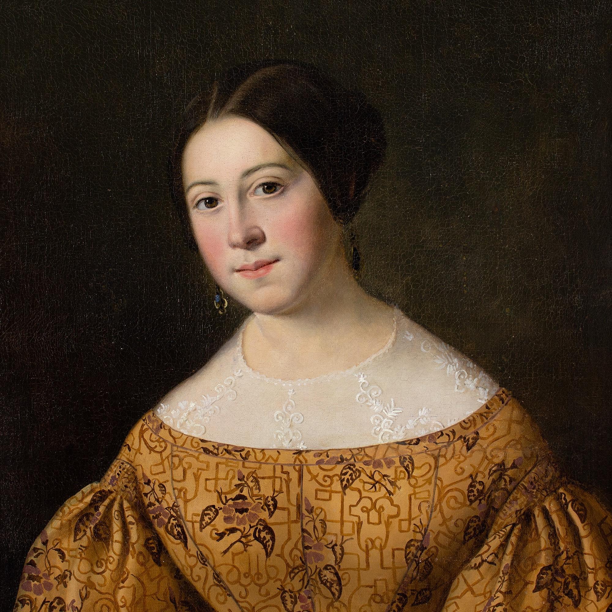 Claude-Marie Dubufe (Circle), Portrait Of A Lady 5