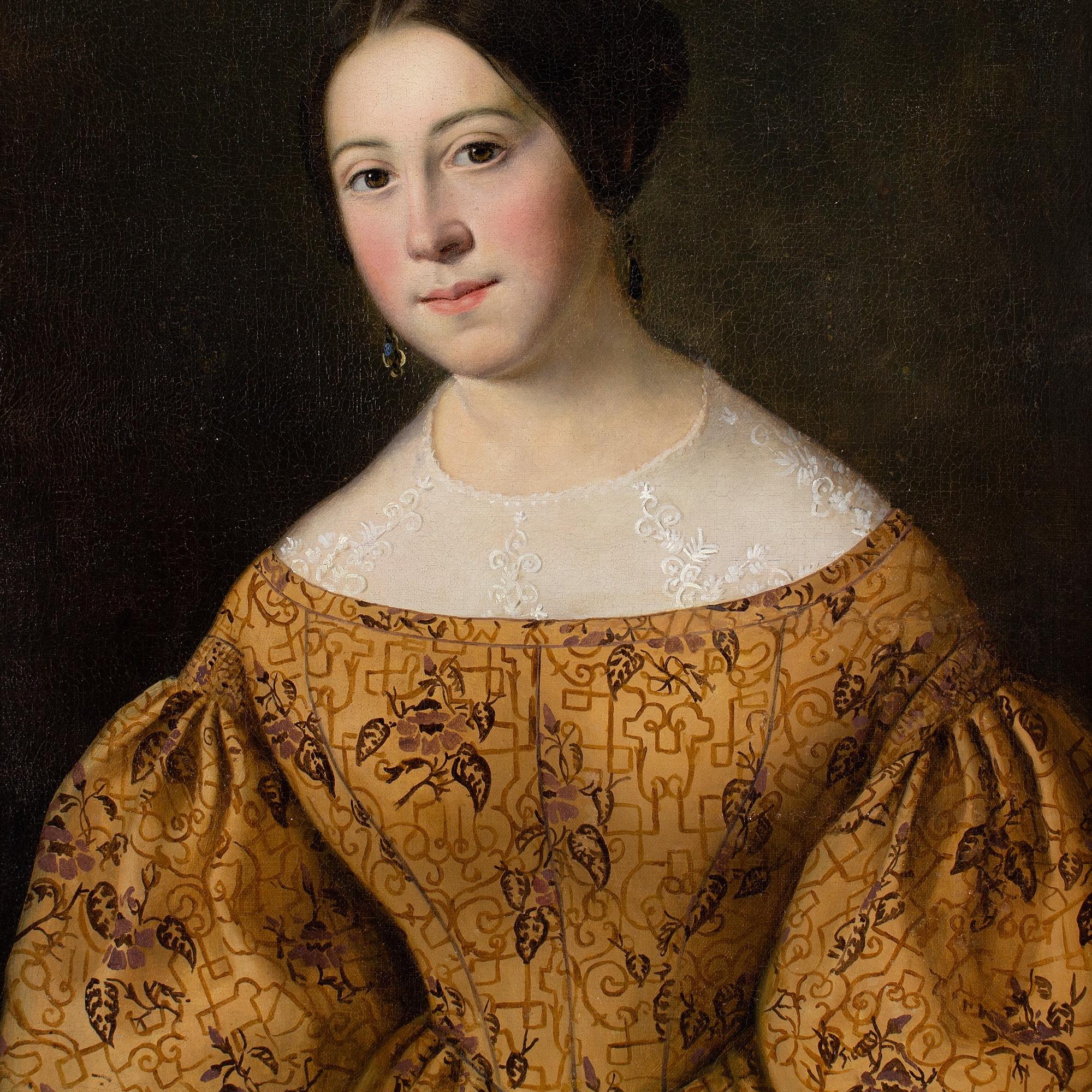 Claude-Marie Dubufe (Circle), Portrait Of A Lady 6