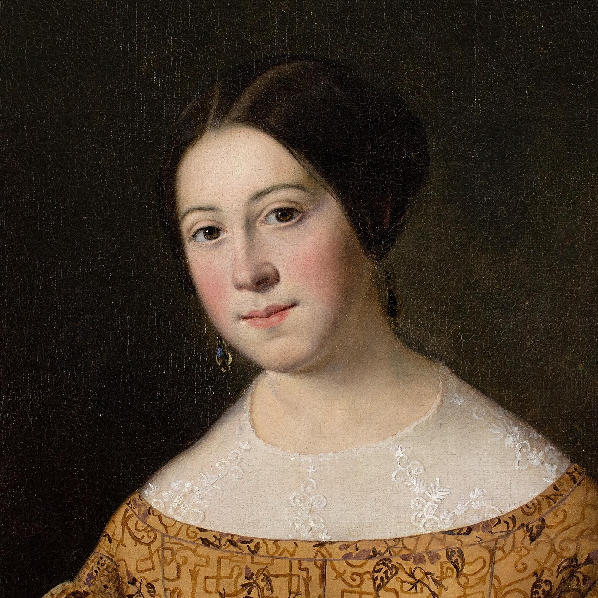 Claude-Marie Dubufe (Circle), Portrait Of A Lady 7