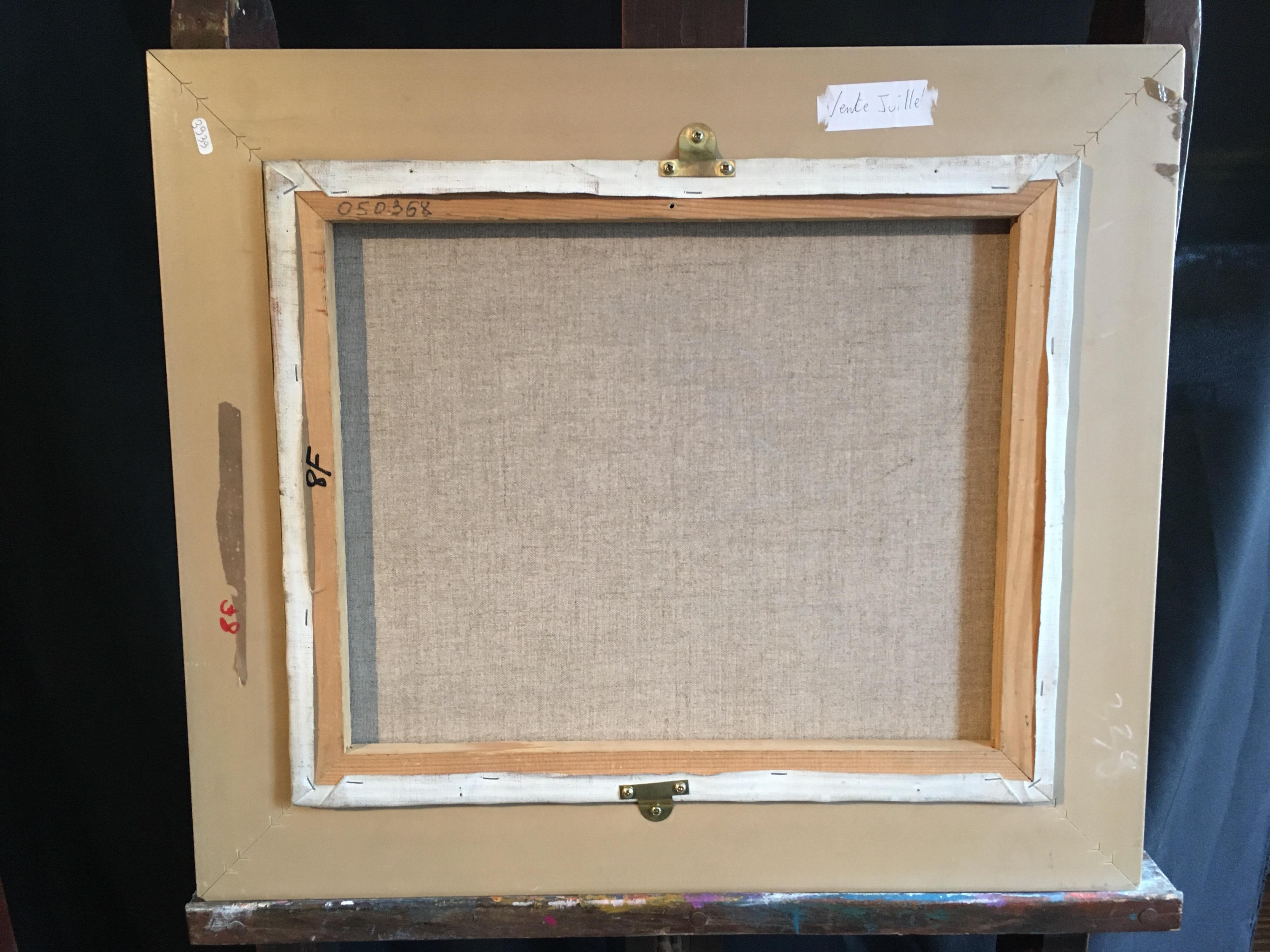 Riflesso sull'acqua, Paesaggio impressionista francese, Pittura a olio, Firmato
Dell'artista francese Claude Menard, XX secolo
Firmato dall'artista nell'angolo in basso a sinistra.
Dipinto a olio su tela, incorniciato
Dimensioni incorniciate: 20 x