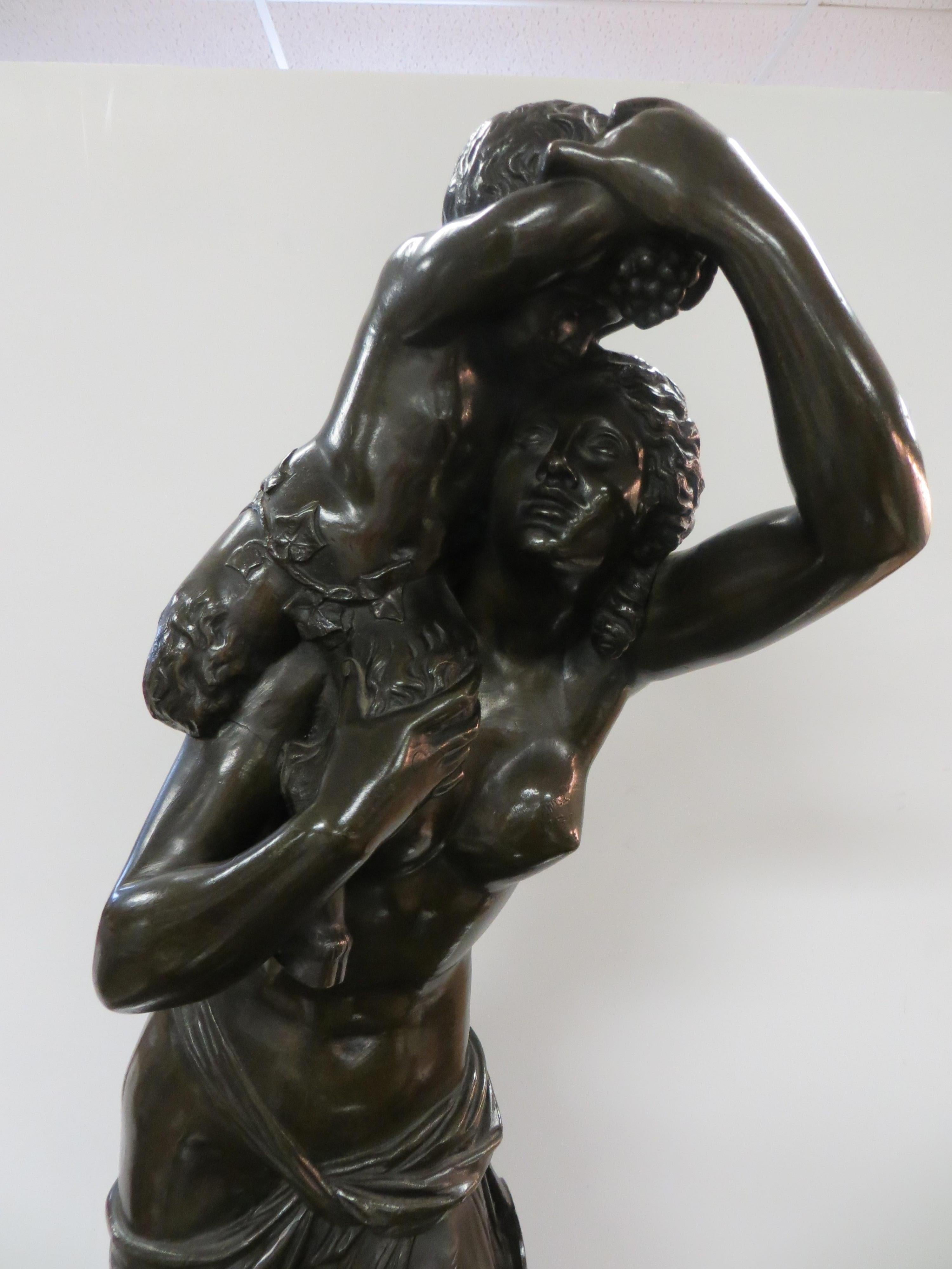 Woman Carrying a Satyr After Claude Michel Clodion 2