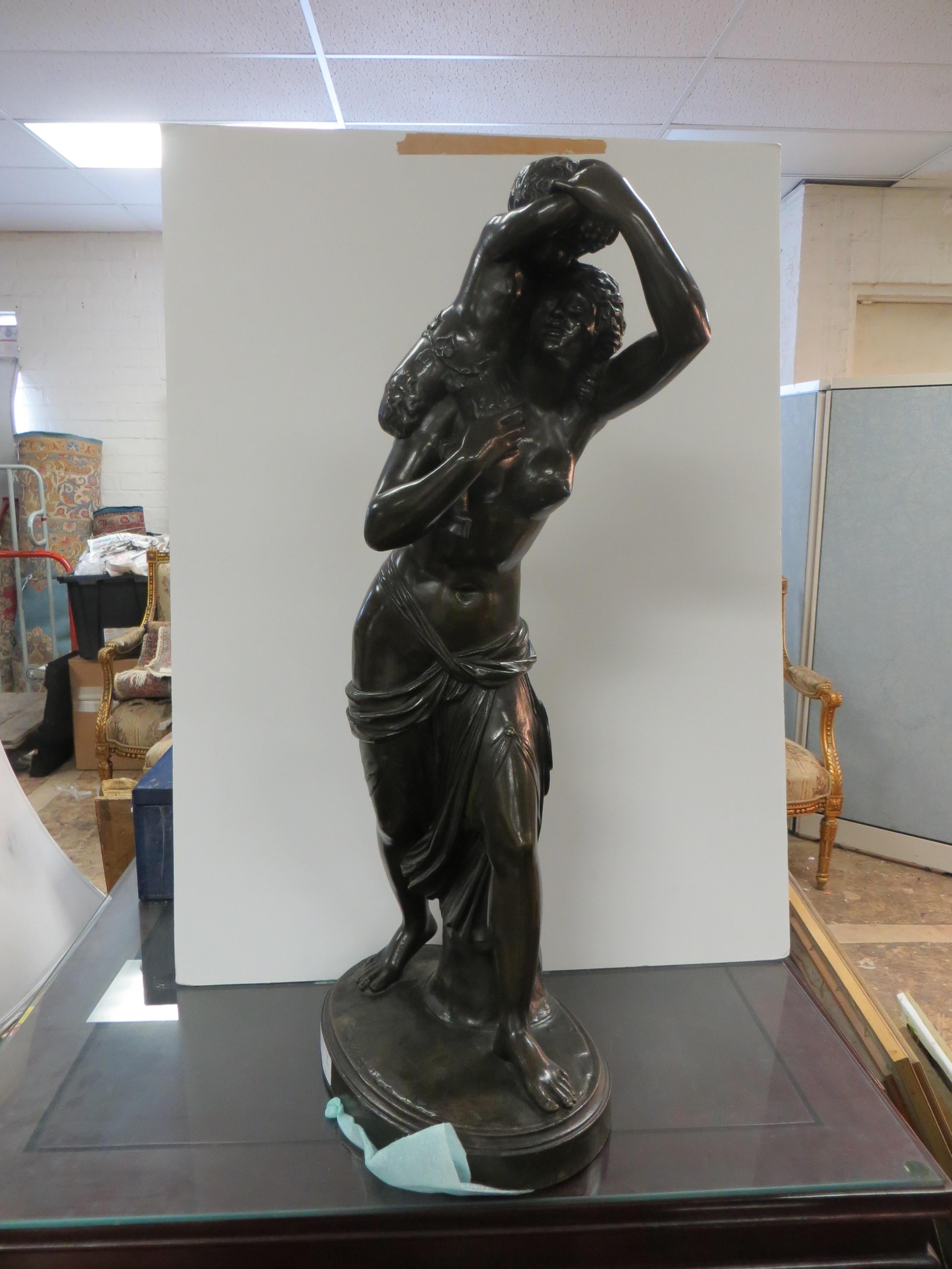 Woman Carrying a Satyr After Claude Michel Clodion 4
