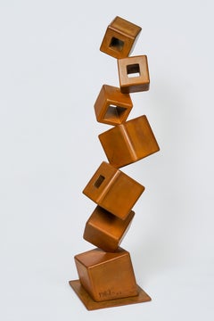 Embrasement IV - Escultura Abstracta de Acero, Contemporánea