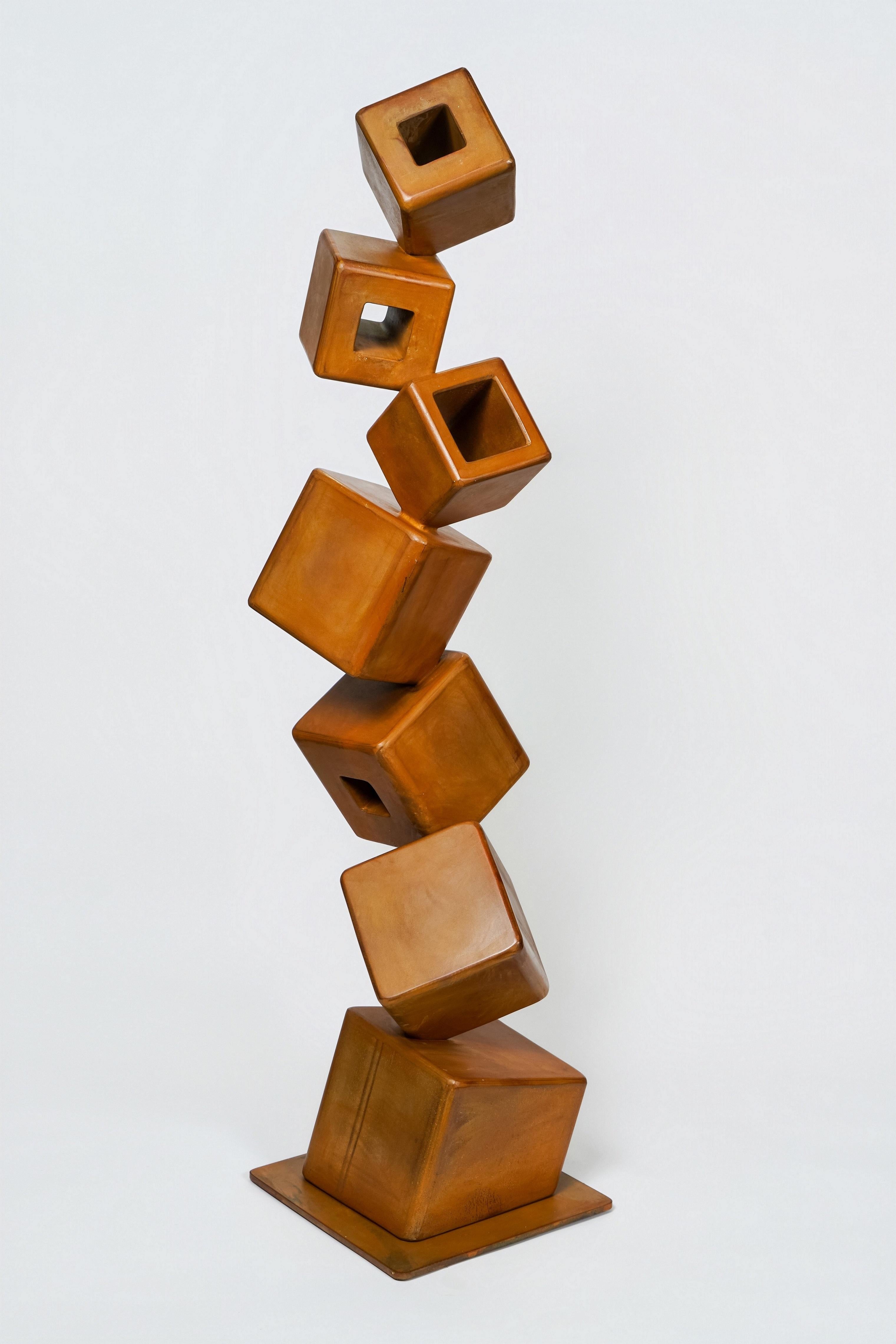 Embrasement IV - Abstract Steel Sculpture, Contemporary