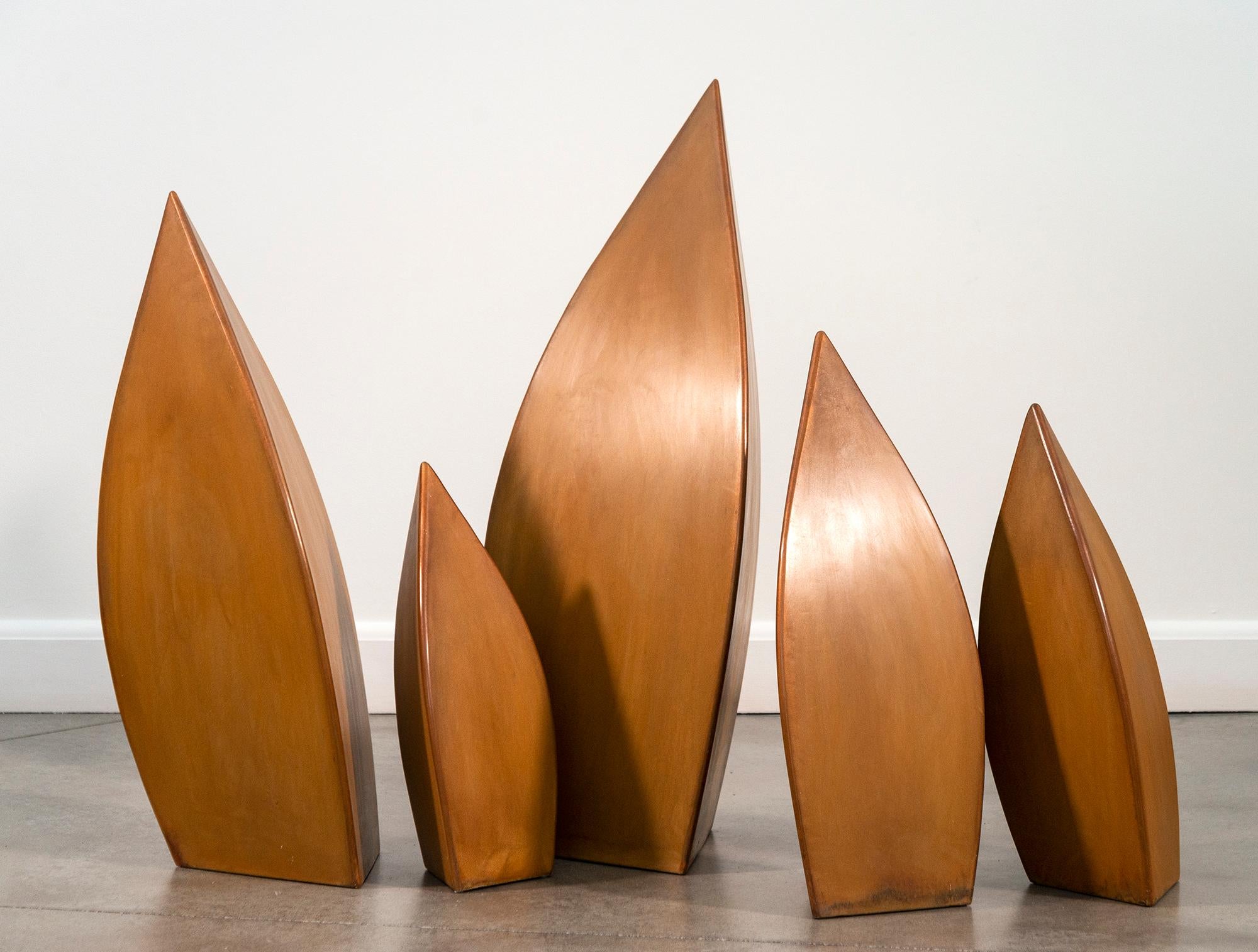 L'envol II (The Flight) - contemporary, abstract, mild steel indoor sculpture - Sculpture by Claude Millette
