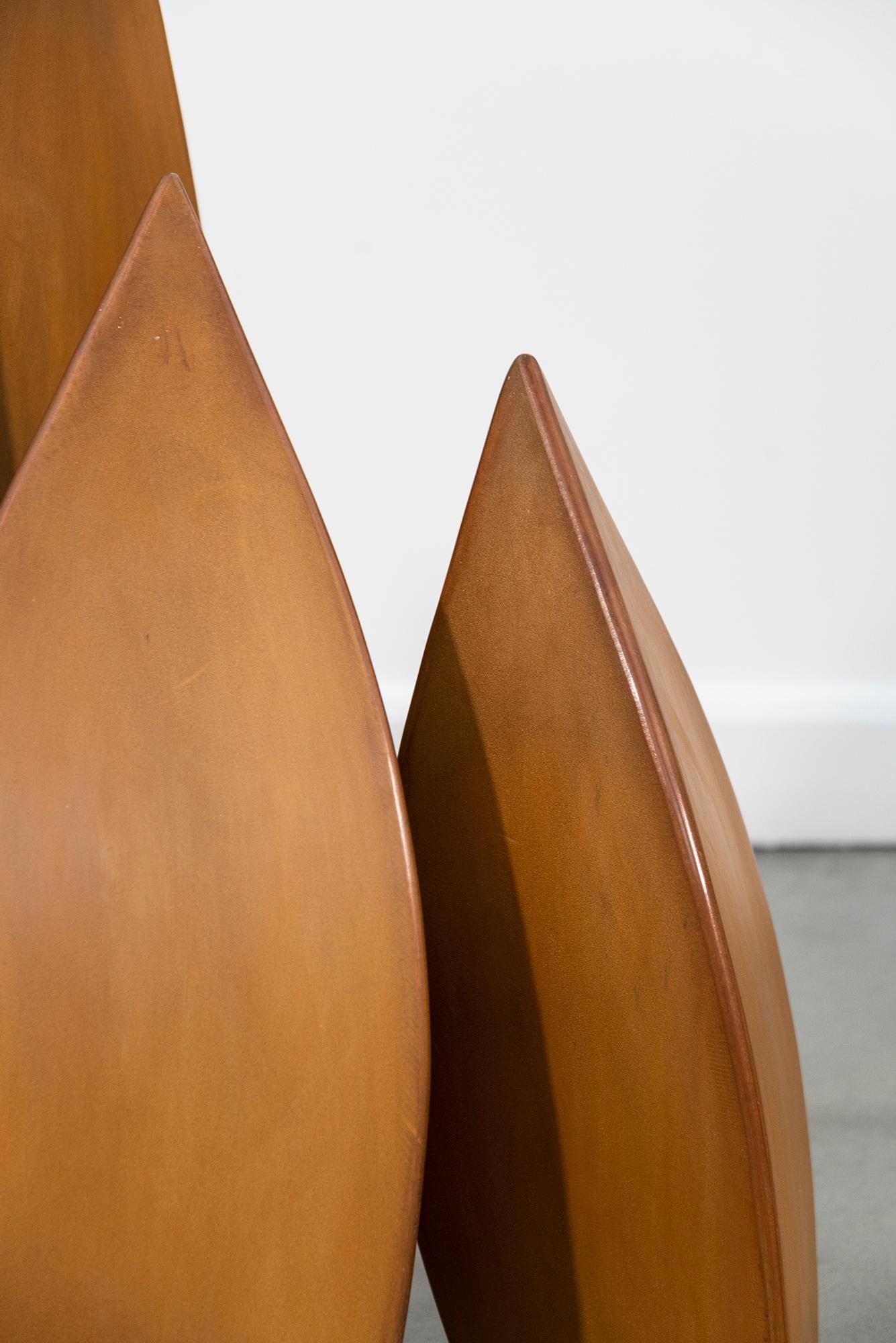 L'envol II (The Flight) - contemporary, abstract, mild steel indoor sculpture For Sale 2