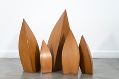 L'envol II (The Flight) - contemporary, abstract, mild steel indoor sculpture