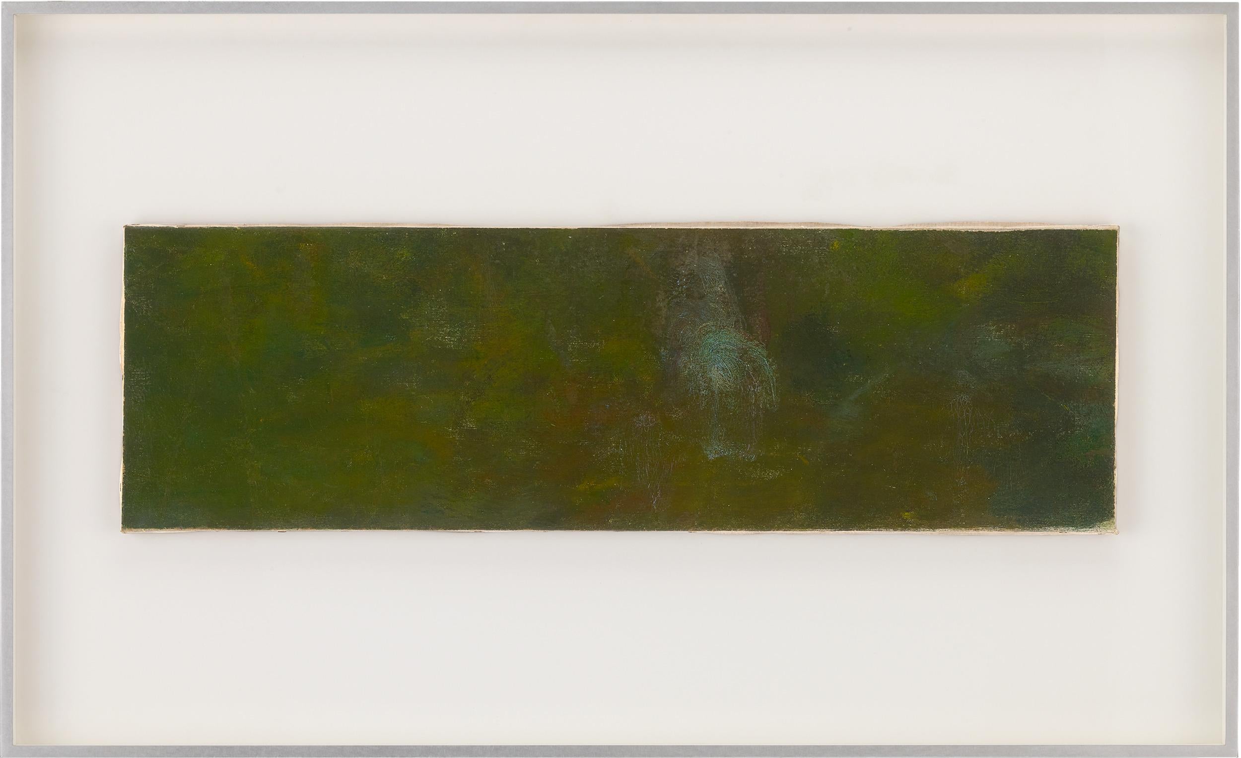 Deep Green Nymphéas Fragment By Claude Monet 1
