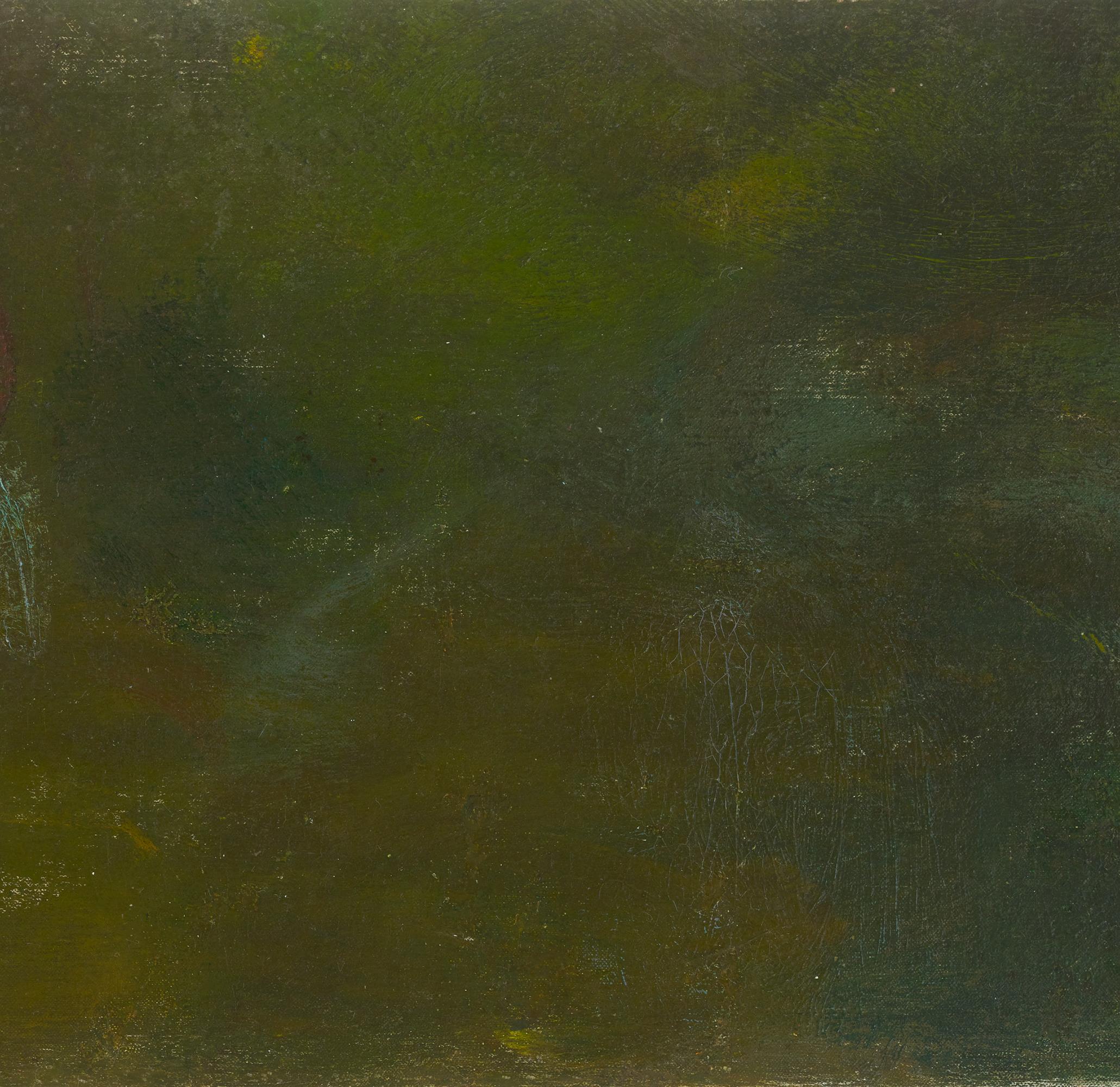 Deep Green Nymphéas Fragment By Claude Monet 2