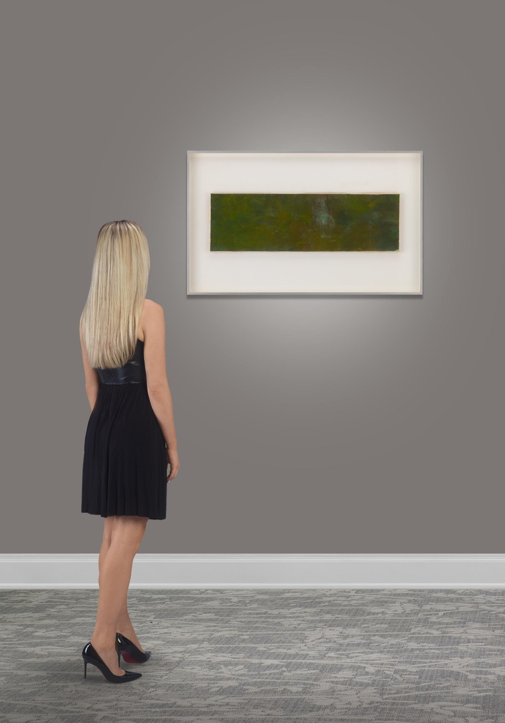 Deep Green Nymphéas Fragment By Claude Monet 3