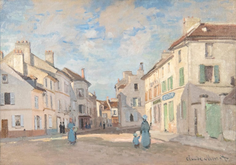 <i>L’Ancienne rue de la Chaussée, Argenteuil</i>, 1872, by Claude Monet