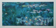 Impressionnism : The Nymphs in Giverny - Lithograph on Vellum - 300 copies