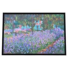 Claude Monet Le jardin de l'artiste à Giverny Peinture impressionniste Estampe d'art