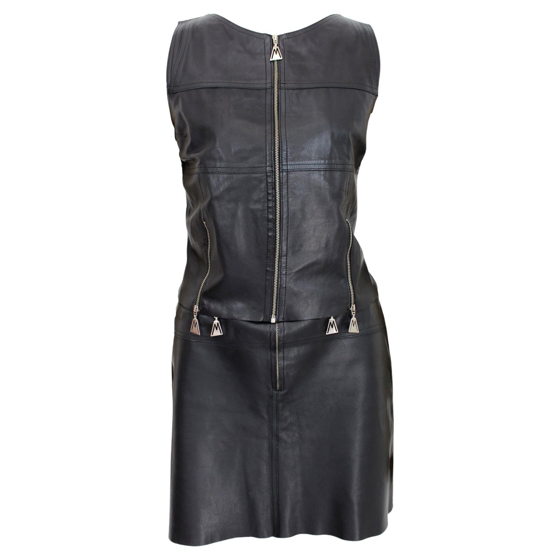 Classic leather suit