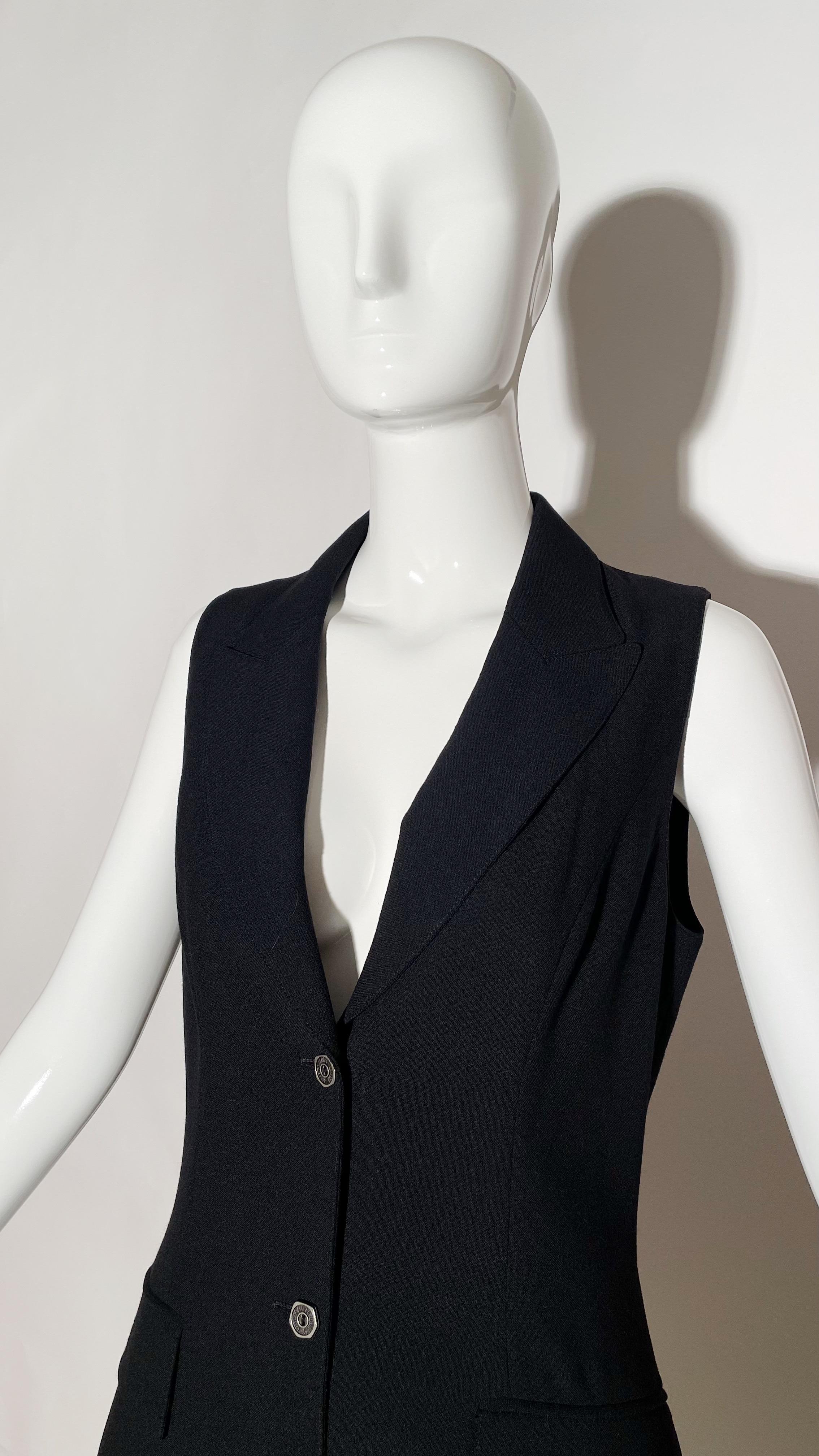 Claude Montana Blazer Dress  In Excellent Condition For Sale In Los Angeles, CA