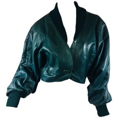 claude montana jacket Claude Montana Bomber Jacket