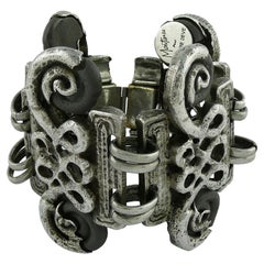 Claude Montana Claire Deve Arabesques Cuff Bracelet