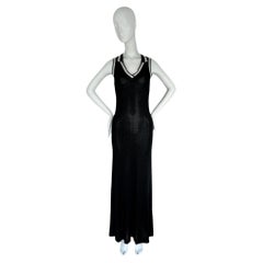 CLAUDE MONTANA, Bundesstaat Claude Montana, Vintage Maxikleid