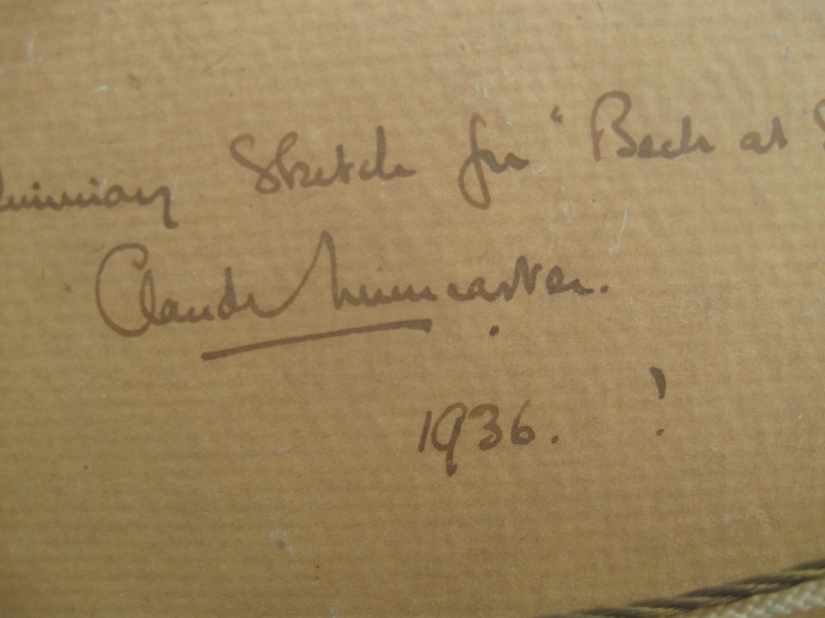 Claude Muncaster (1903-1974) RWS, ROI, RBA.  Chap Wells, Cumbria oil c1936 For Sale 7