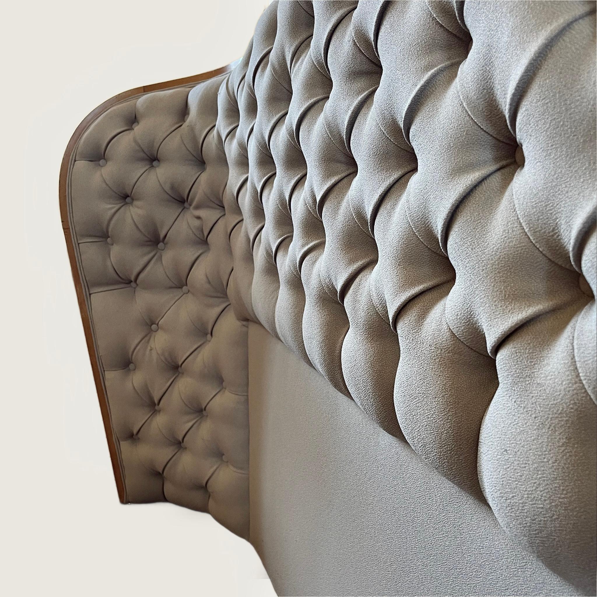 Mid-20th Century Claude Olivier Merson King Size Headboard circa 1940 For Sale