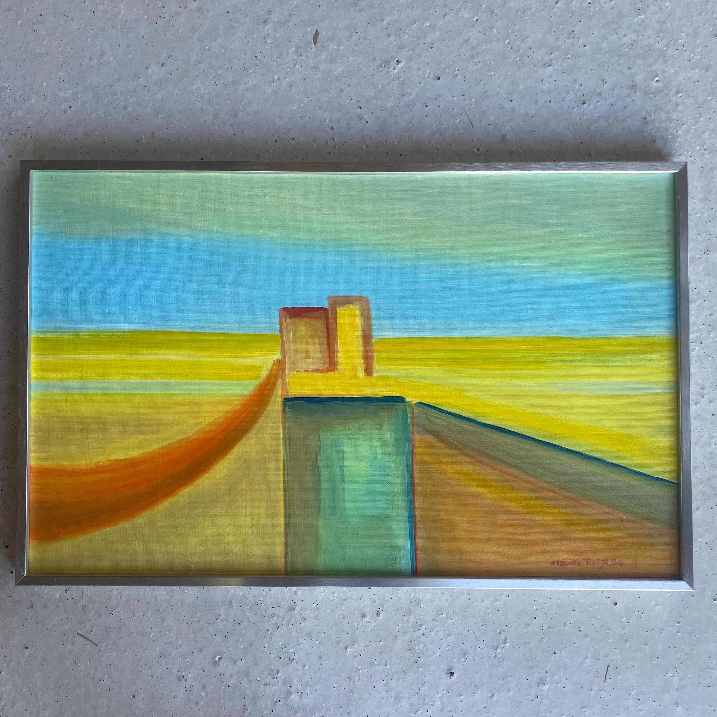 Claude Roigt (1926/2001)
Golden Gate - 1984
Oil on canvas, signed on the right 38 X 61 cm