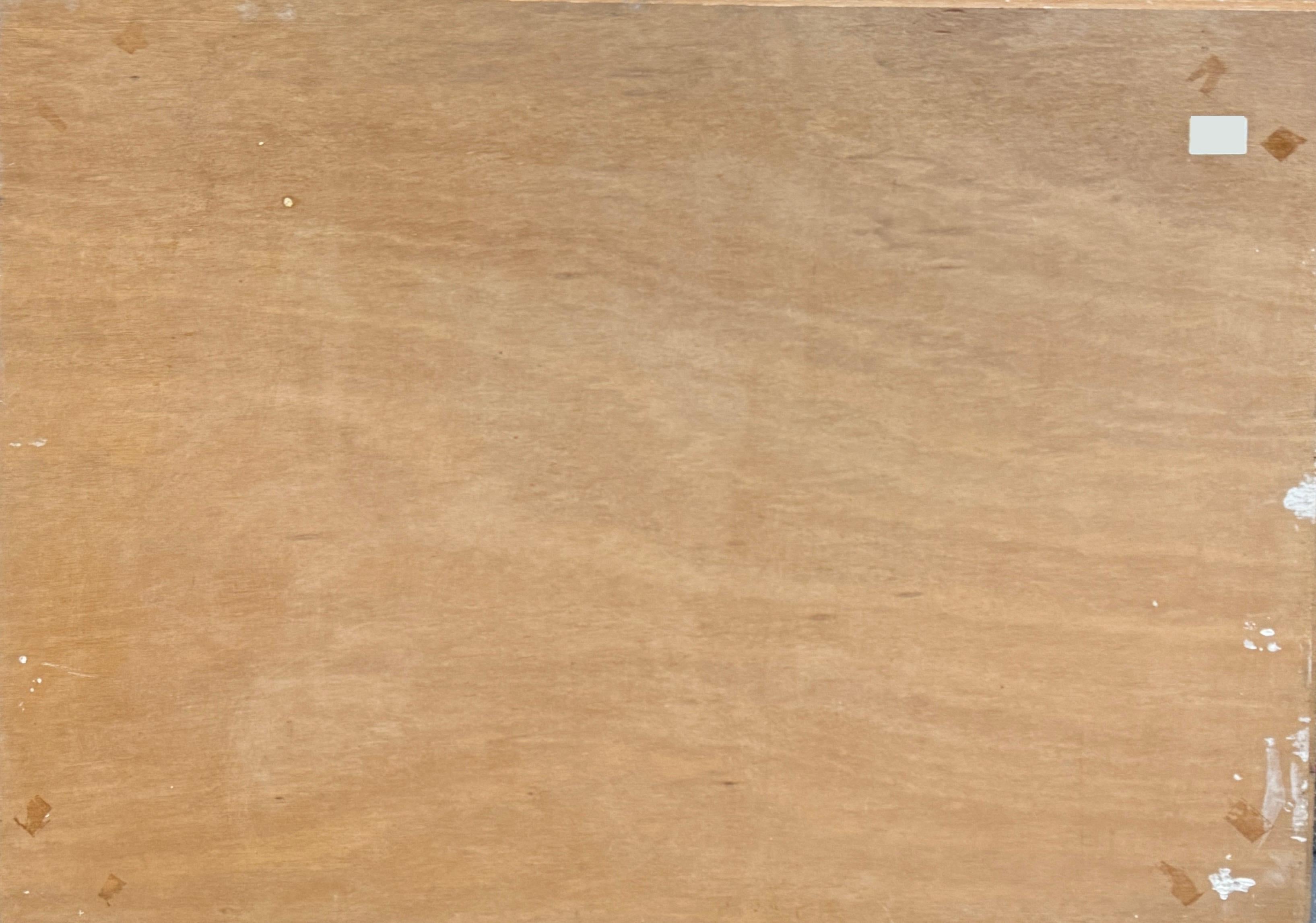 „La Turballe, Bretagne – 2“ von Claude Sauthier – Öl auf Holz – 92x65 cm im Angebot 10