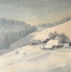 Landscape in winter