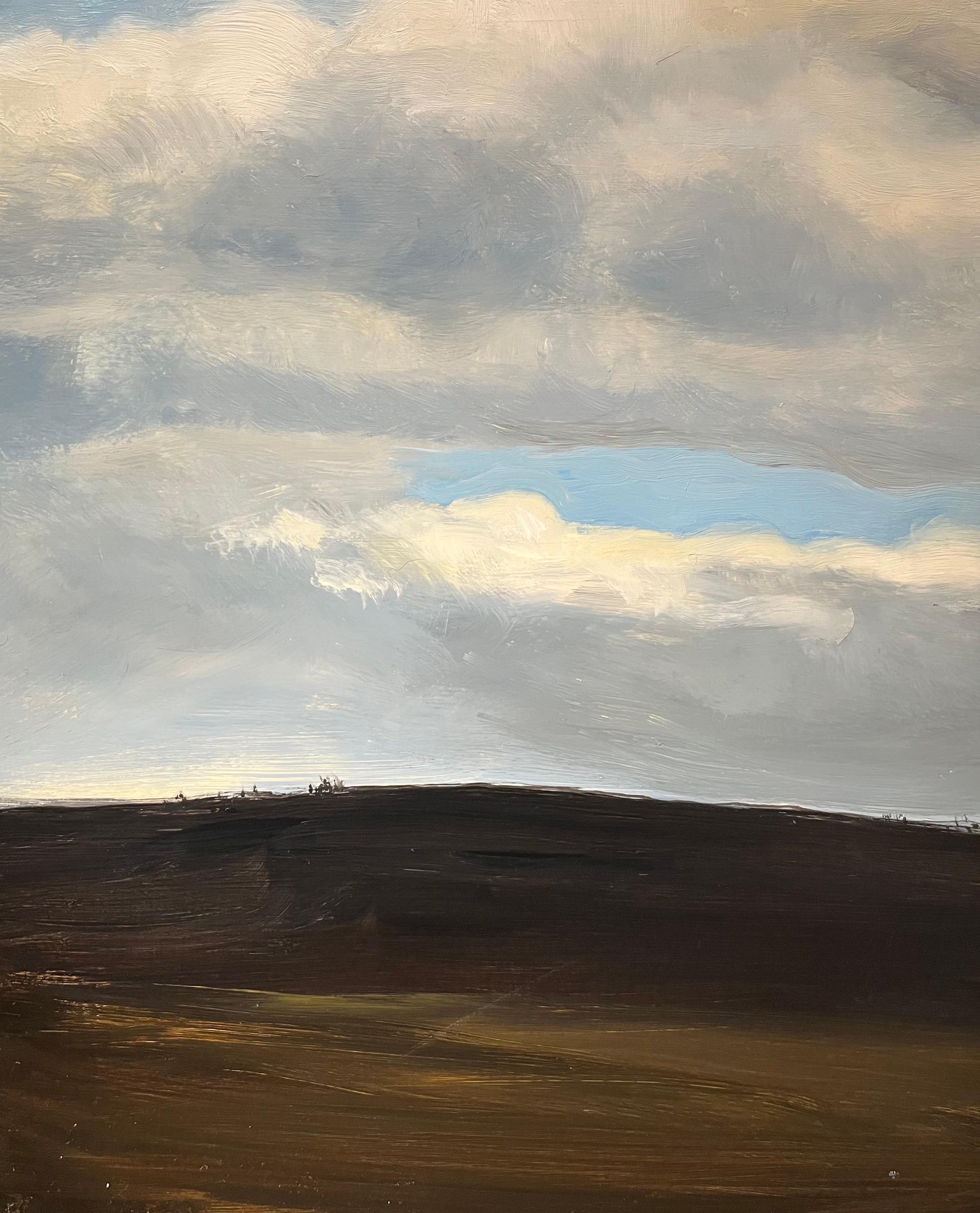 „Brunnen von Fovez“ von Claude Sauthier – Öl auf Holz – 92x65 cm im Angebot 7