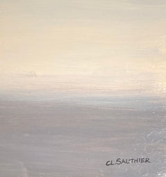 « Piriant-sur-Mer, Bretagne » par Claude Sauthier - Huile sur bois - 92x65 cm