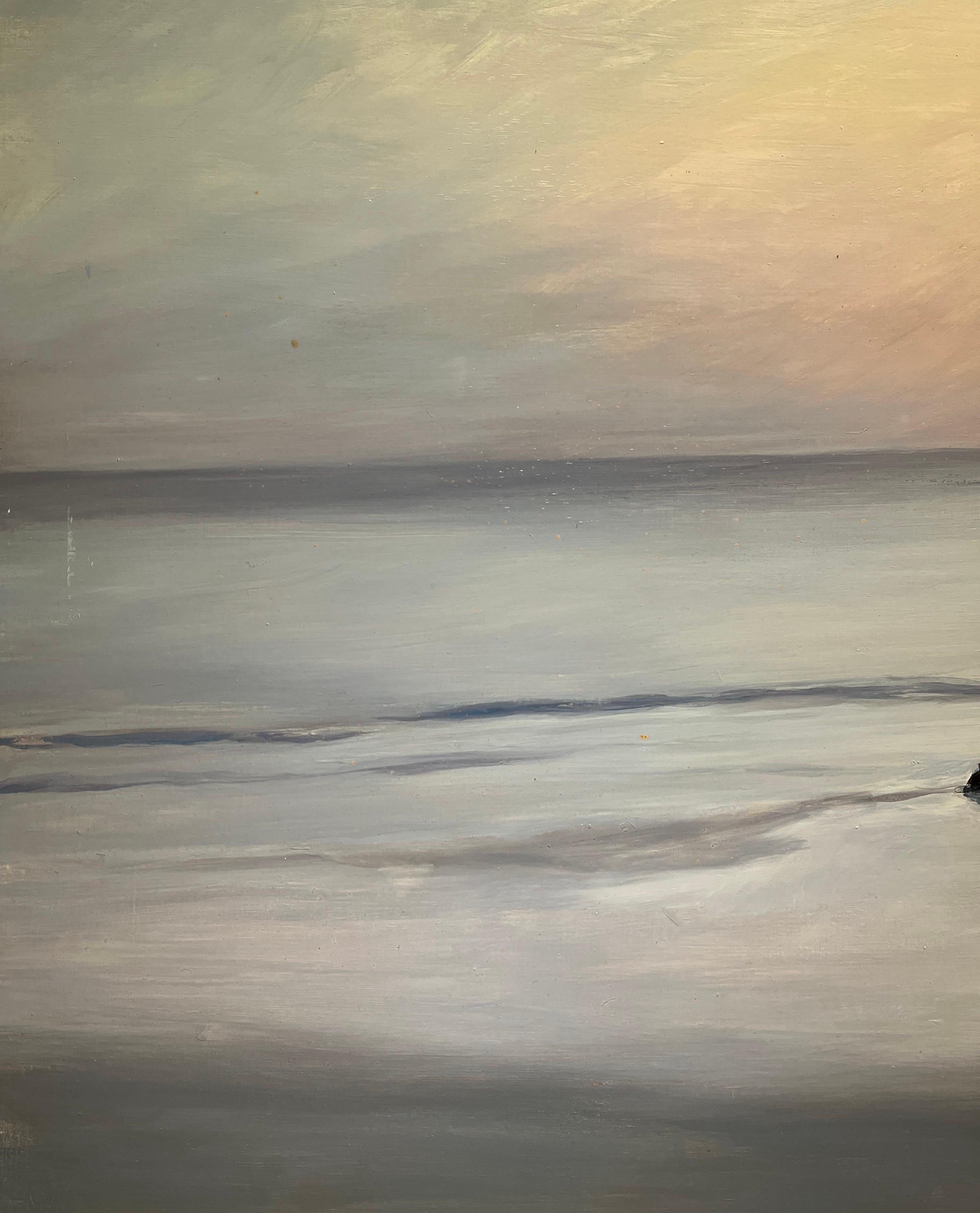 „ Piriac-sur-Mer,Bretagne“ von Claude Sauthier – Öl auf Holz – 92x65 cm im Angebot 2