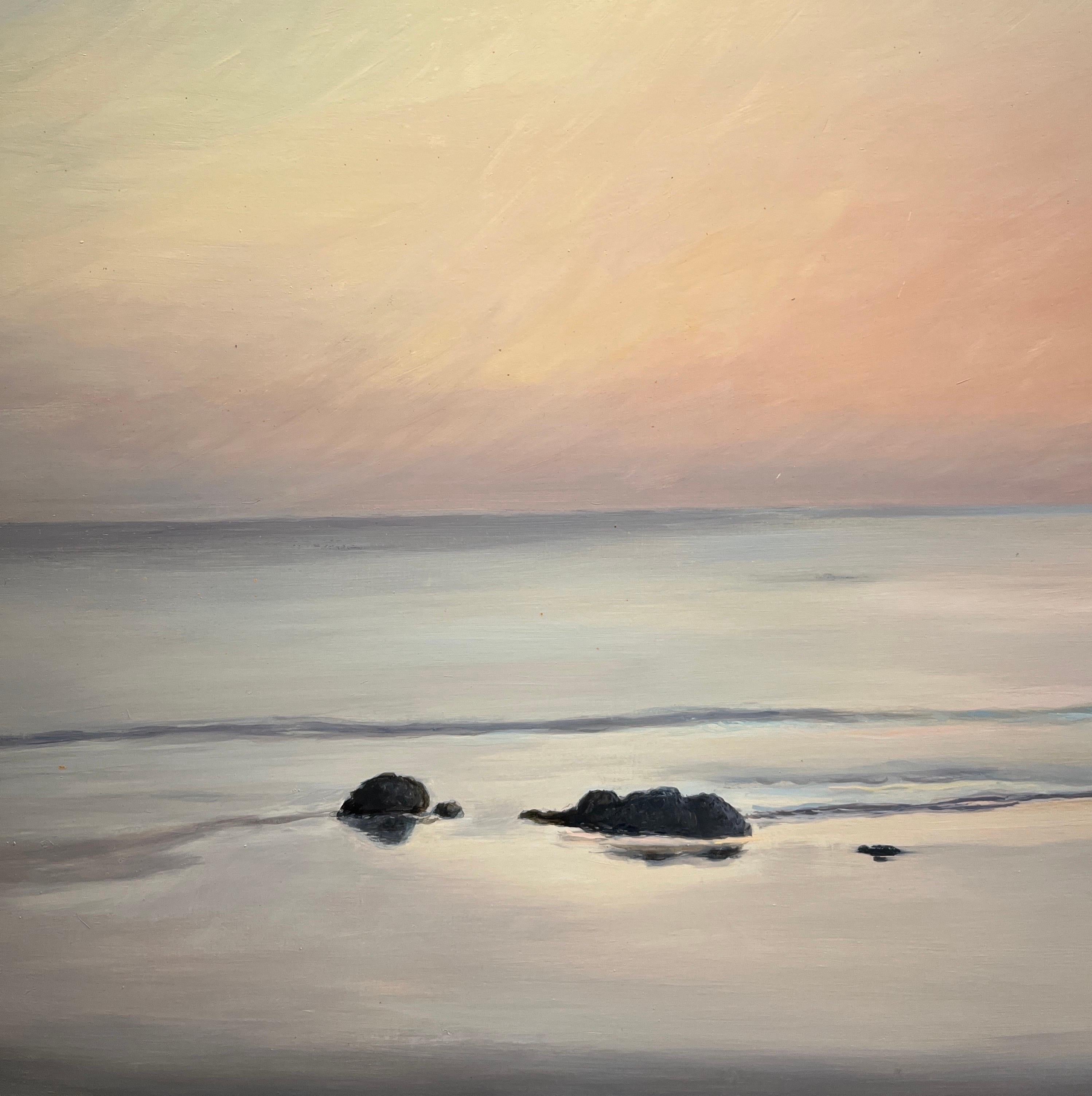„ Piriac-sur-Mer,Bretagne“ von Claude Sauthier – Öl auf Holz – 92x65 cm im Angebot 3