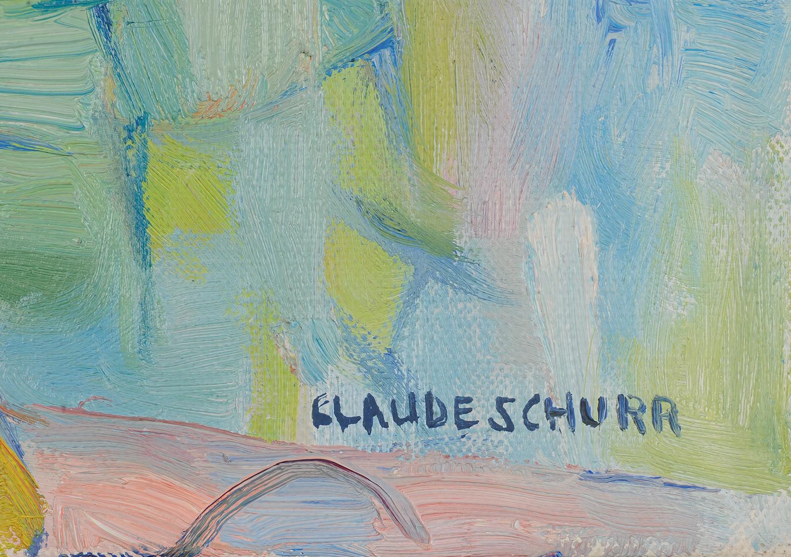 Claude Schürr (1921-2014) Transparency in Saint Guénolé Brittany Finistère 1