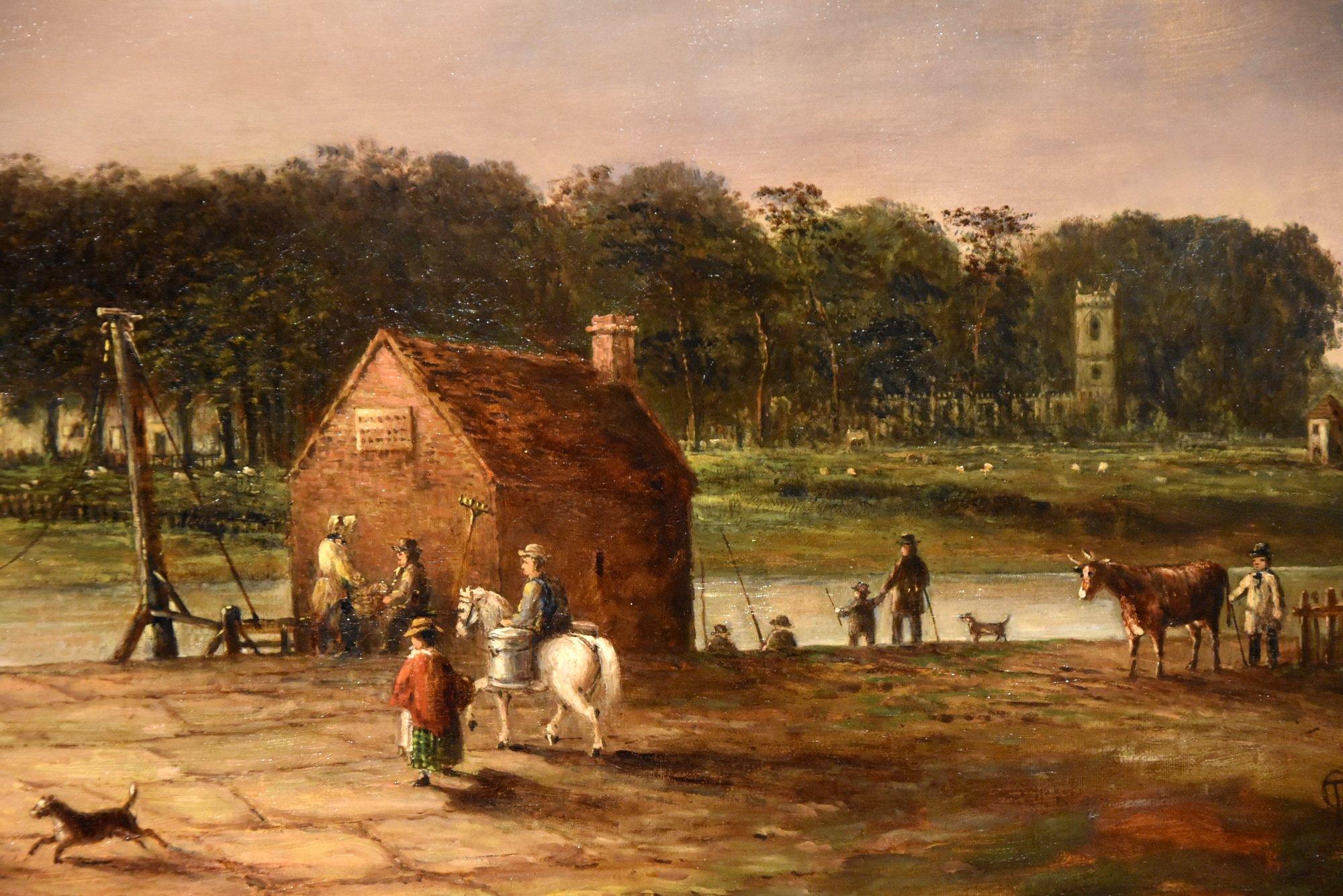 Oil Painting by Claude T. Stanfield Moore 