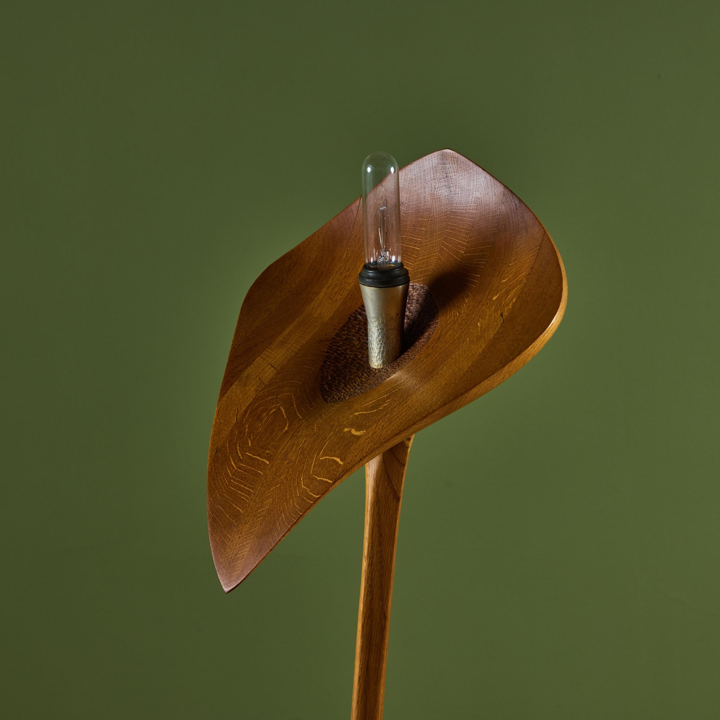 Claude Terrell III Anthurium Floor Lamp For Sale 6