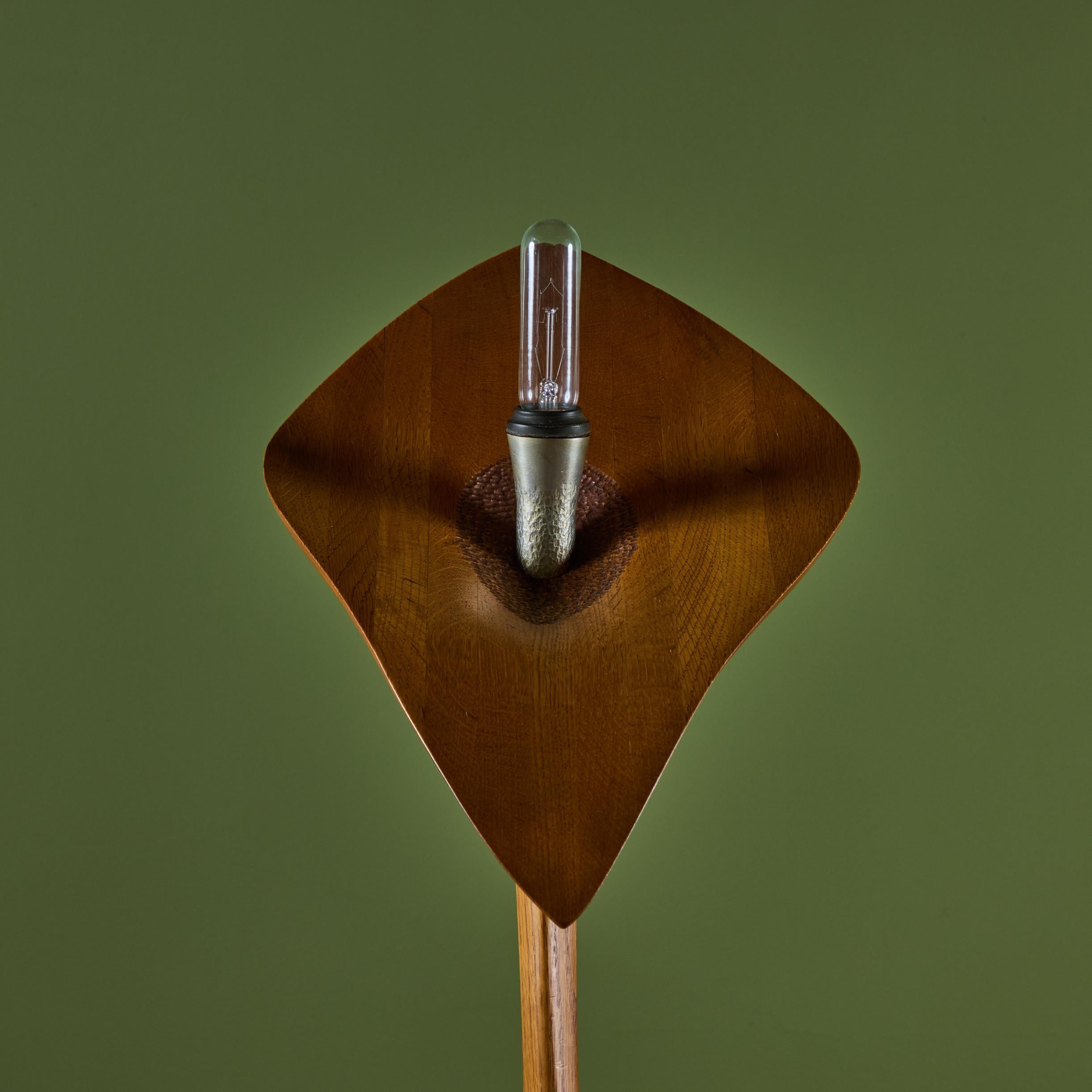 Claude Terrell III Anthurium Floor Lamp For Sale 7