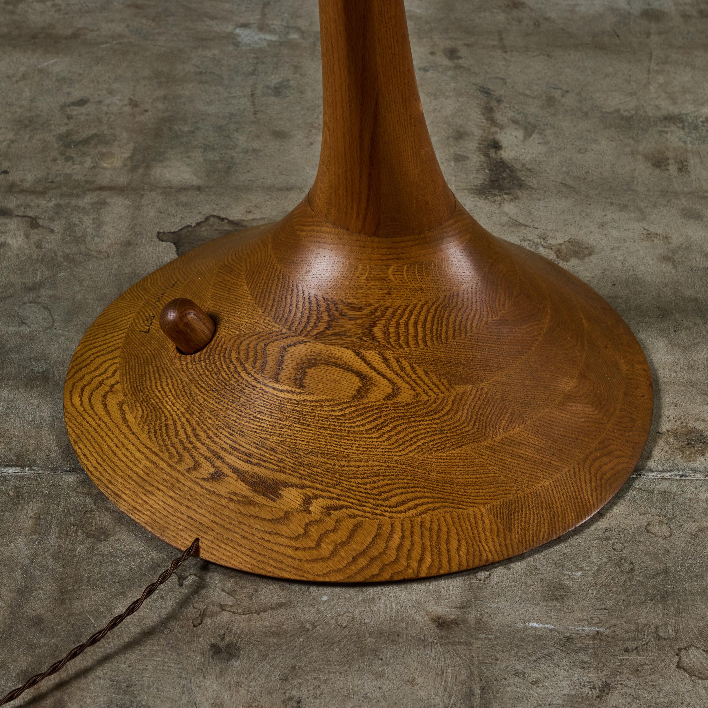Claude Terrell III Anthurium Floor Lamp For Sale 10