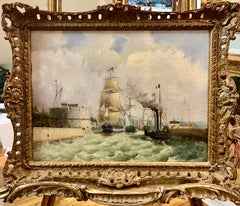 ORIGINAL FINE Antique 19th Century "Attributed to Claude Thomas Stanfield Moore